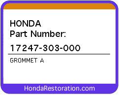 17247-303-000 GROMMET A